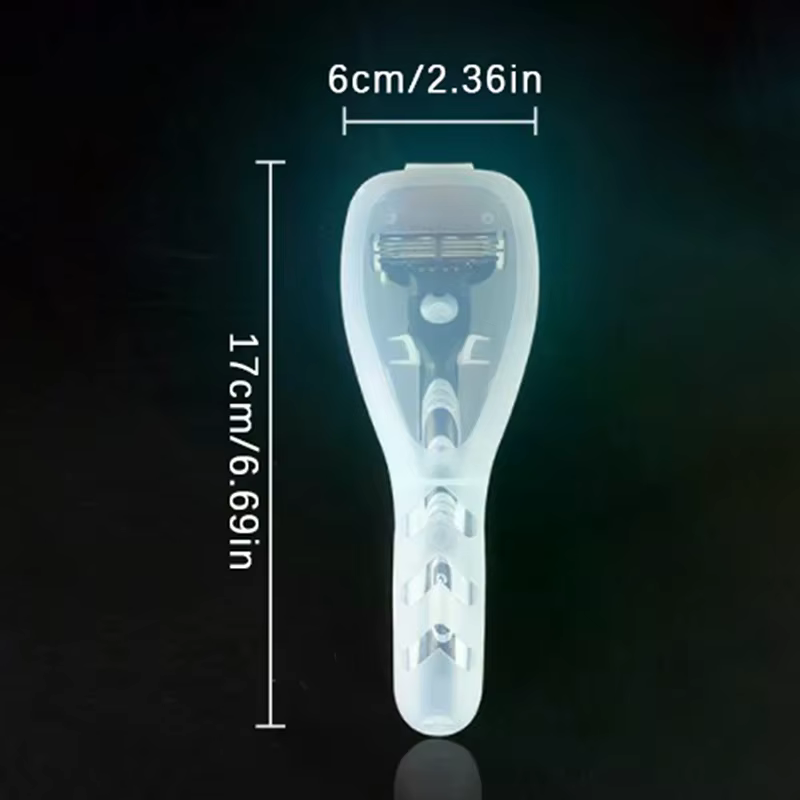 Boîte de rangement pour rasoir Portable pour hommes