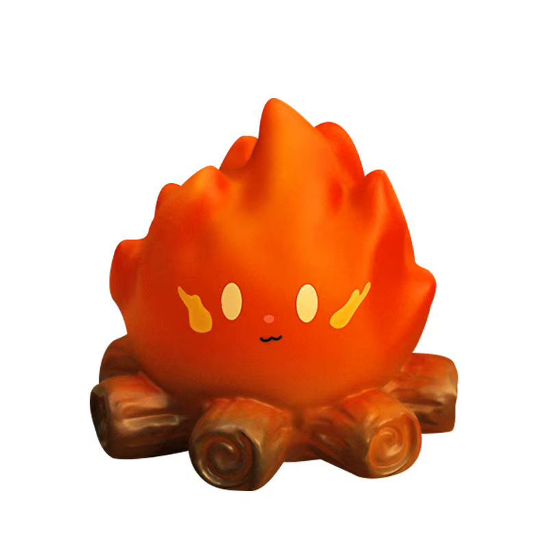 Veilleuse de feu de joie, bougie électronique, lumière d'ambiance décorative, ornement cadeau pour enfants