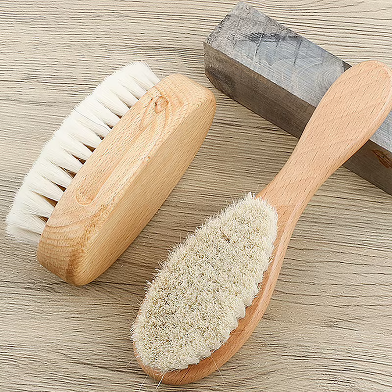 Brosse à Barbe Professionnelle en Laine pour Homme