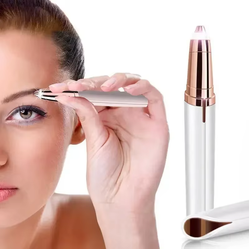 Mini rasoir de sourcils électrique sécurité épilation