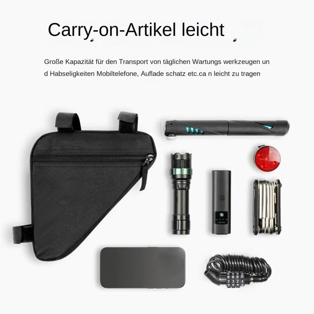 DOMEN – sac triangulaire de vélo, sac étanche pour Tube avant de cadre de vélo, sac de cyclisme, sac à outils, sac de rangement de vélo, accessoires de vélo