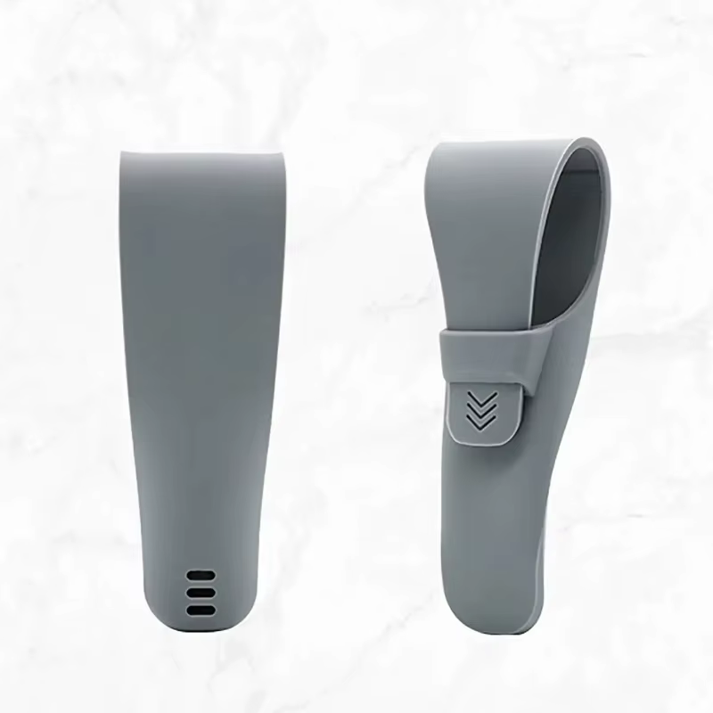 Boîte de support Portable pour rasoir en Silicone, couvercle de protection pour rasoir manuel, accessoires de rasage portables et étanches, boîte de rangement pour rasoir C