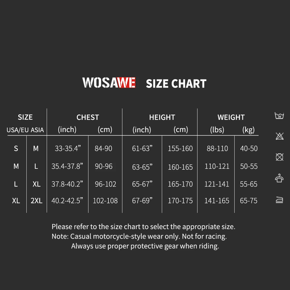 WOSAWE – veste de moto pour femmes, chemise d'été respirante et hautement élastique, vêtements confortables et respectueux de la peau