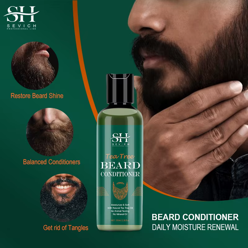 Huile de croissance de barbe pour hommes