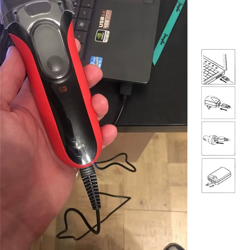 Chargeur USB pour rasoirs électriques Braun 5742 5743 5746 5770 5771 5773 5774 5775 5776 5790 5873 5874 5875