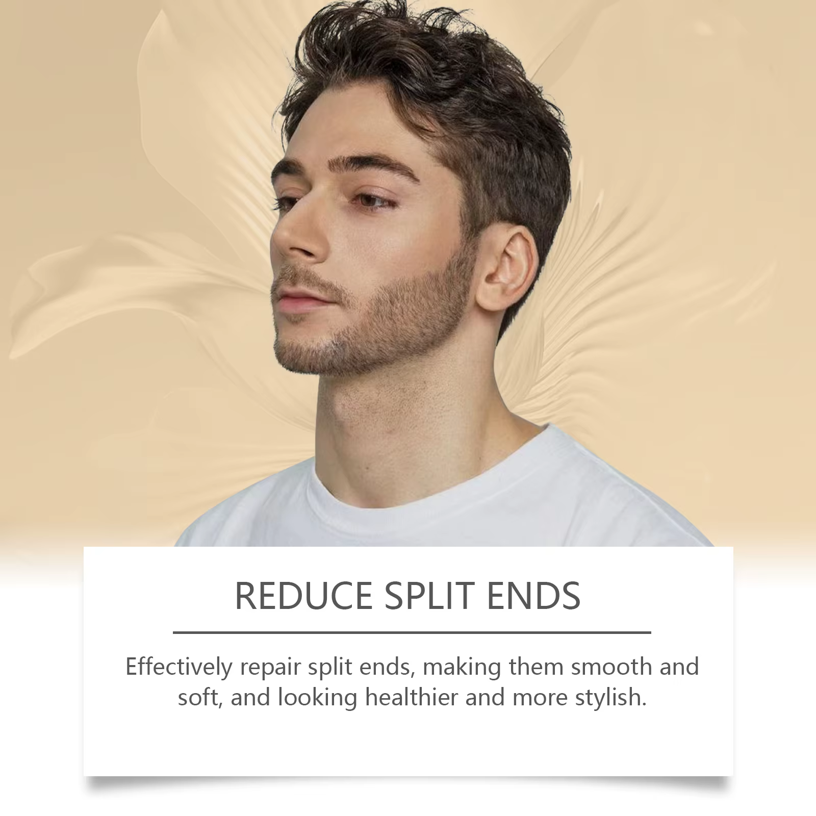 Huile de soin de la barbe pour hommes
