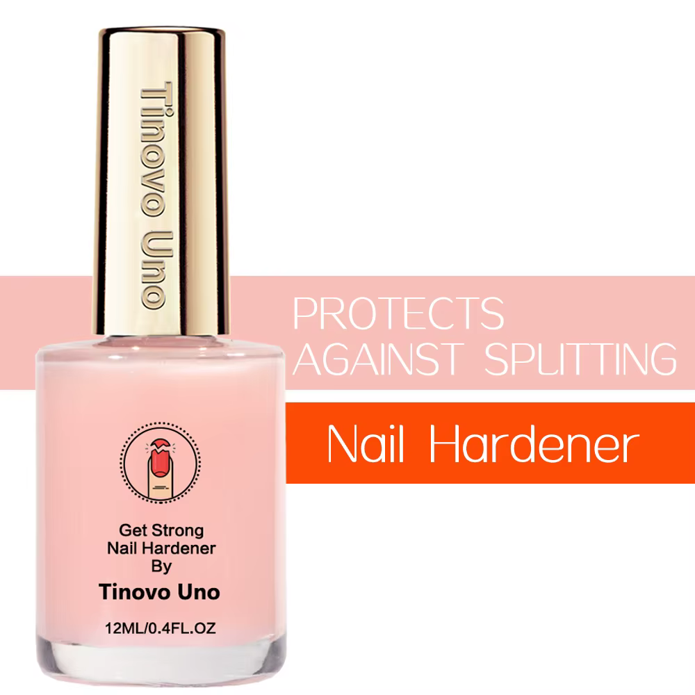Renforceur d'ongles à la kératine, formule naturelle à séchage rapide, durcisseur de croissance des ongles, rehausseur d'ongles rose, traitement de réparation, 12ml, 1 pièce