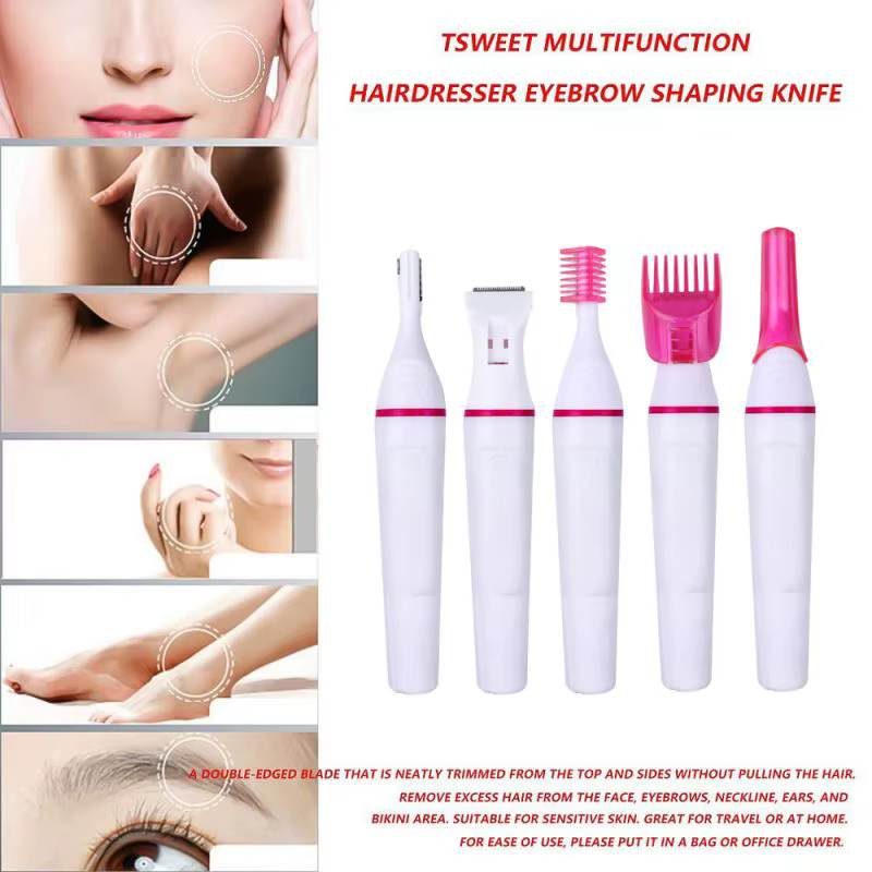 Multifonction dame épilateur femme rasoir de sourcils pour épilation Machine à raser visage dépilador Bikini dépilatoire électrique
