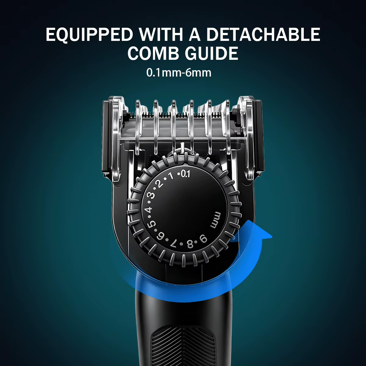 VGR rasoir homme rasoir électrique hommes rasoir electrique homme rasoir Rasoir électrique Portable Tondeuse double face Machine à raser Écran LED Tondeuse à barbe Verrouillage voyage Rasoir pour homm
