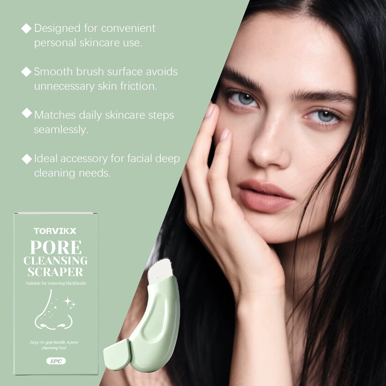 Spatule professionnelle pour le visage
