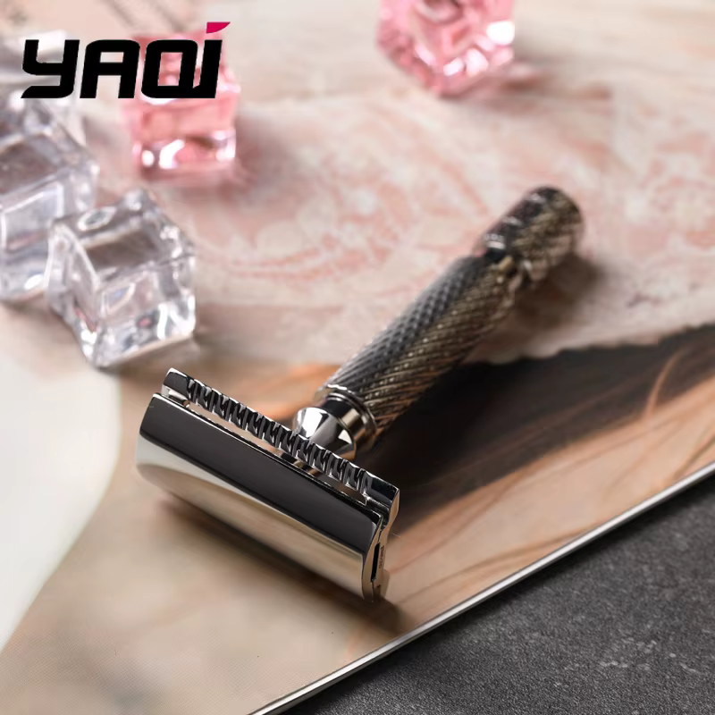 Vente Flash 2026 ! Rasoir de sécurité YAQI PILOT en acier inoxydable - Lame de 0
