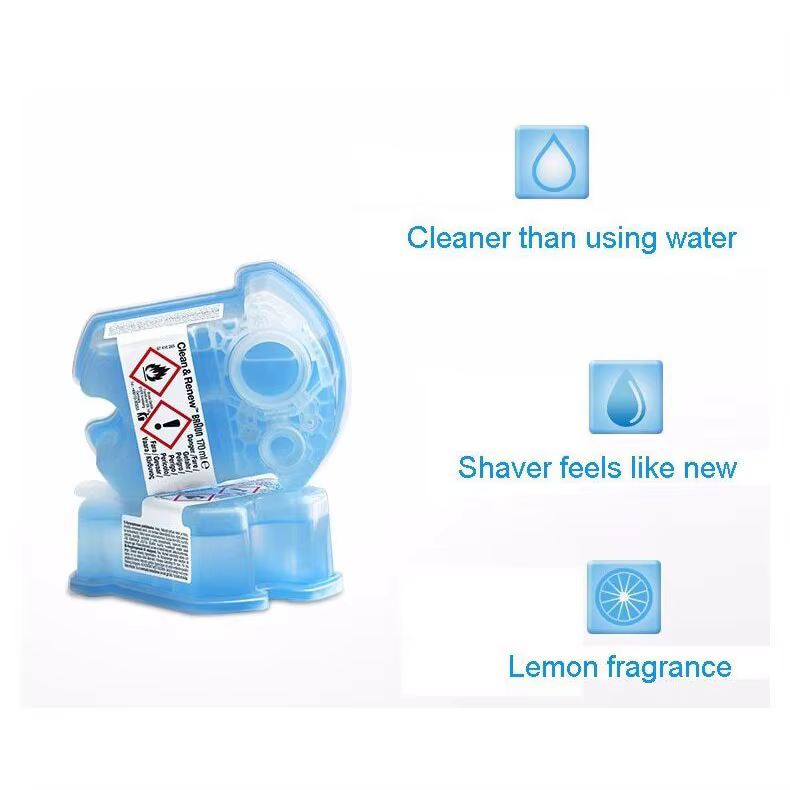 Braun CCR4 Clean Renew cartouches de recharge citron frais remplacement rasoir nettoyant