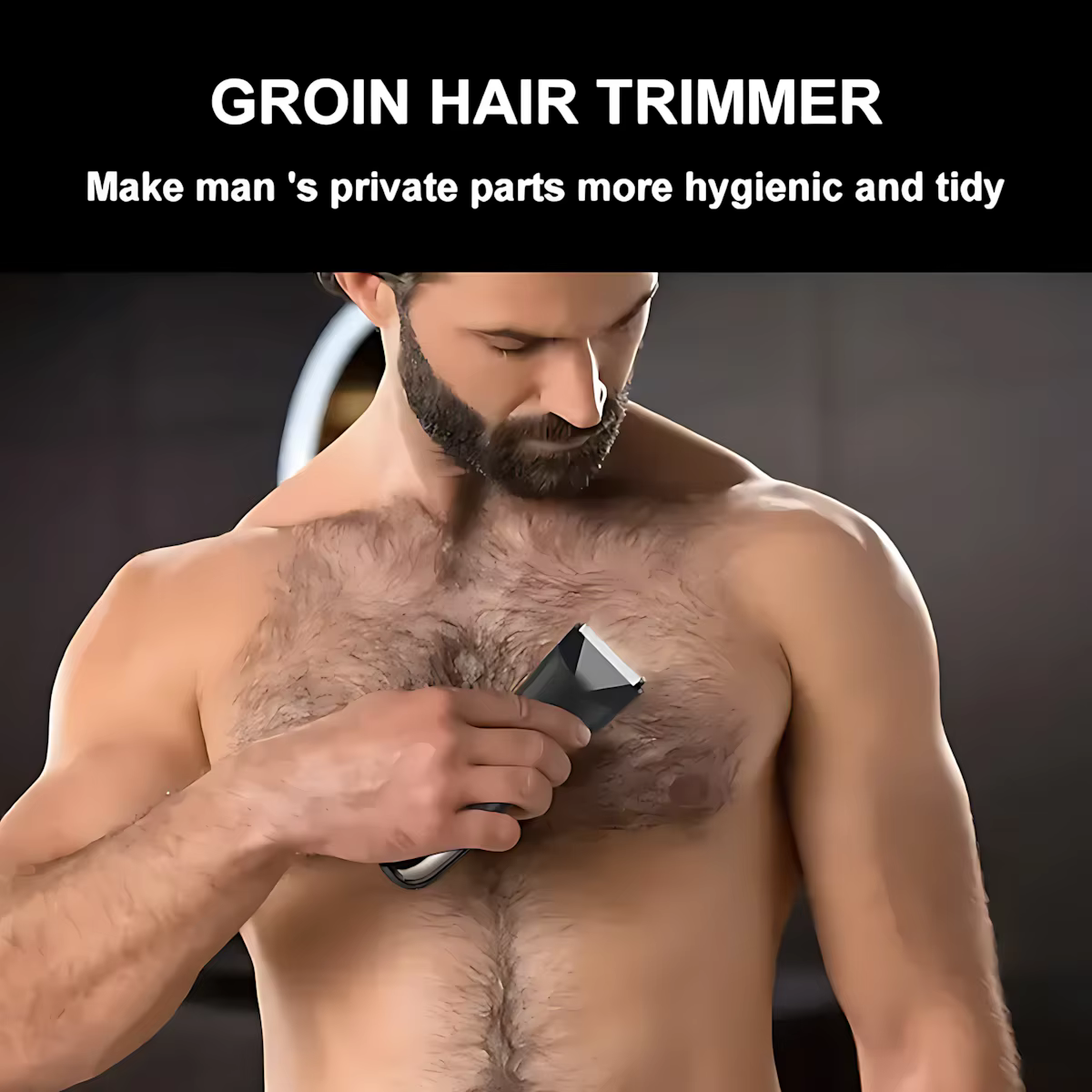 Tondeuse rasoir pour homme électrique barbe moustaches favoris