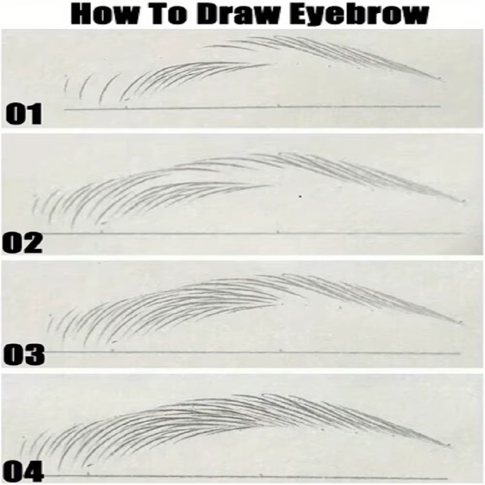 Stylo à sourcils Ultra fin de 0.008mm