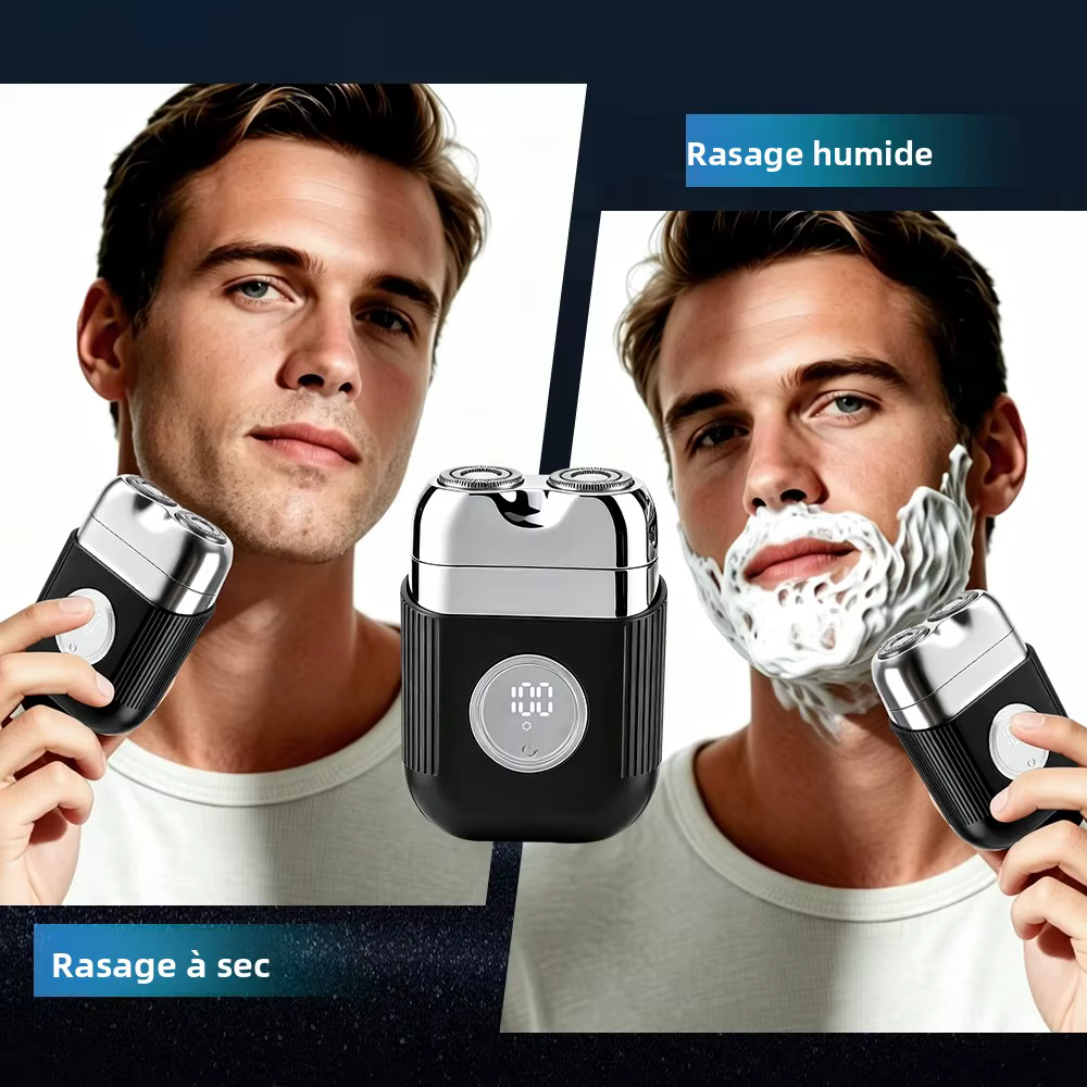 Rasoir électrique portable pour homme