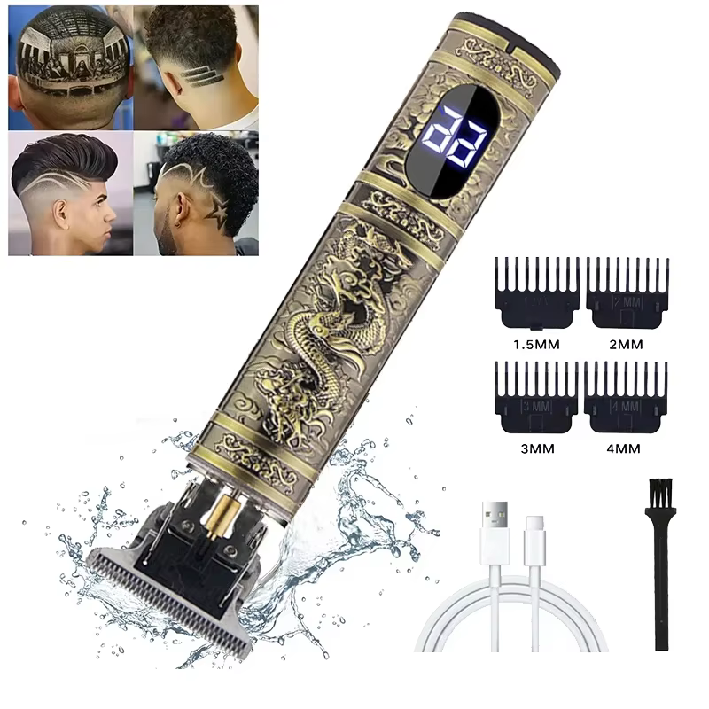 Tondeuse à cheveux électrique T9 pour hommes