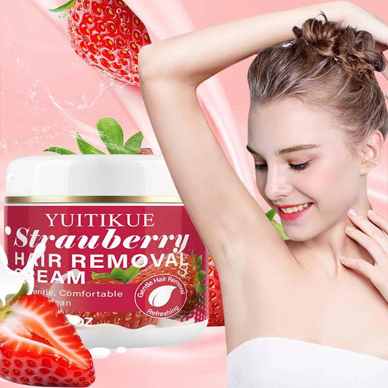 Crème dépilatoire à la fraise YUITIKUE