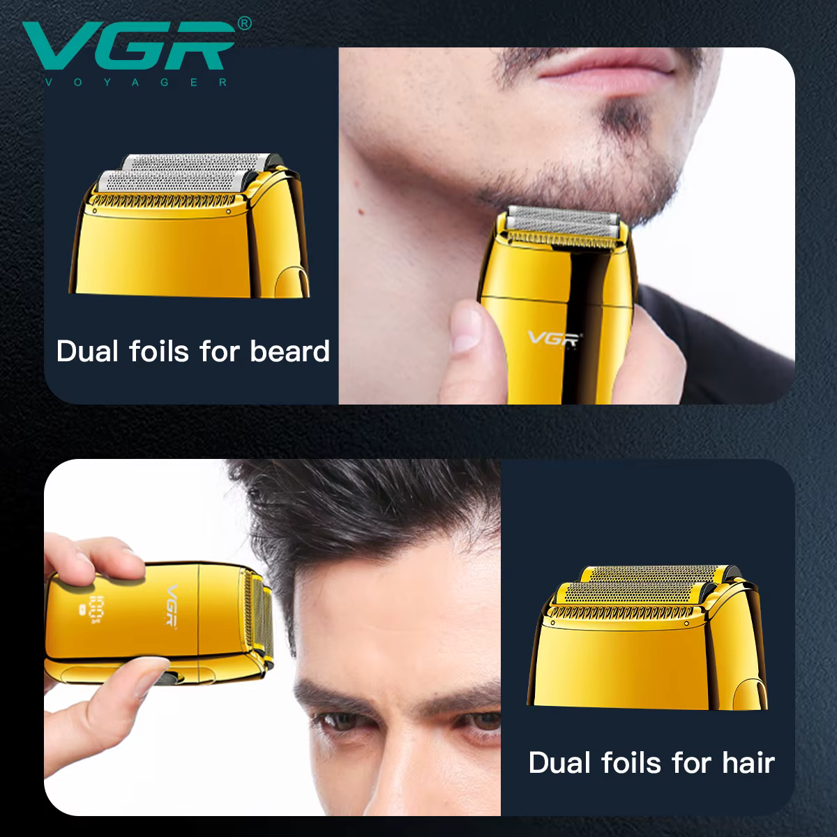 VGR rasoir electrique homme