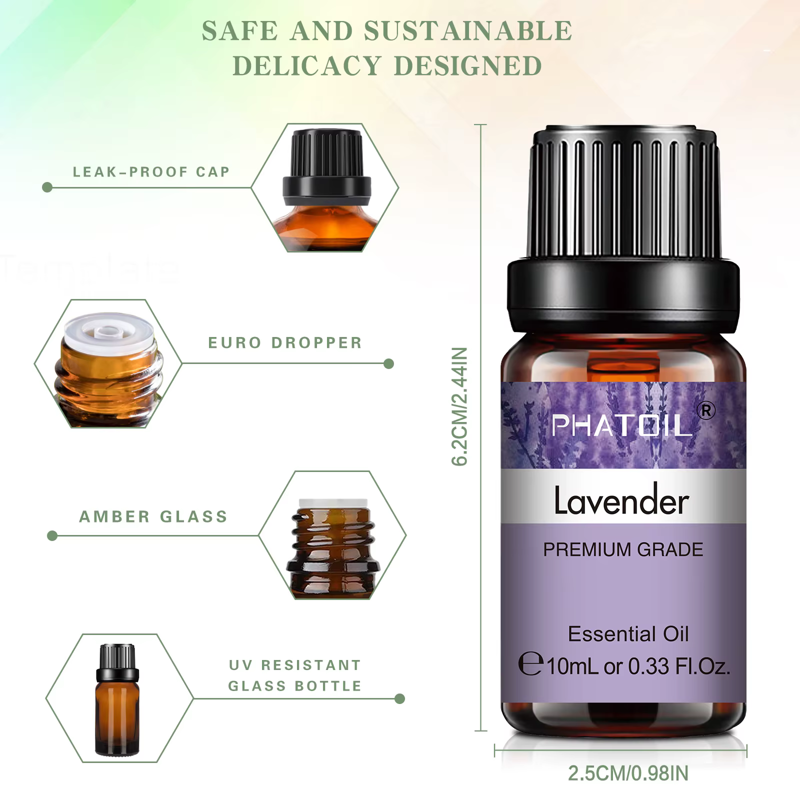 Huiles essentielles de lavande 10 ml