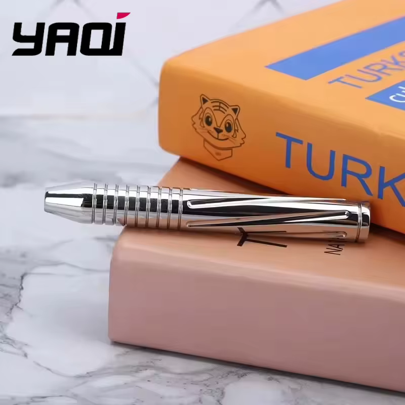 Nouveauté 2026 ! Rasoir de sécurité YAQI BULLET en acier inoxydable poli et laiton pour homme