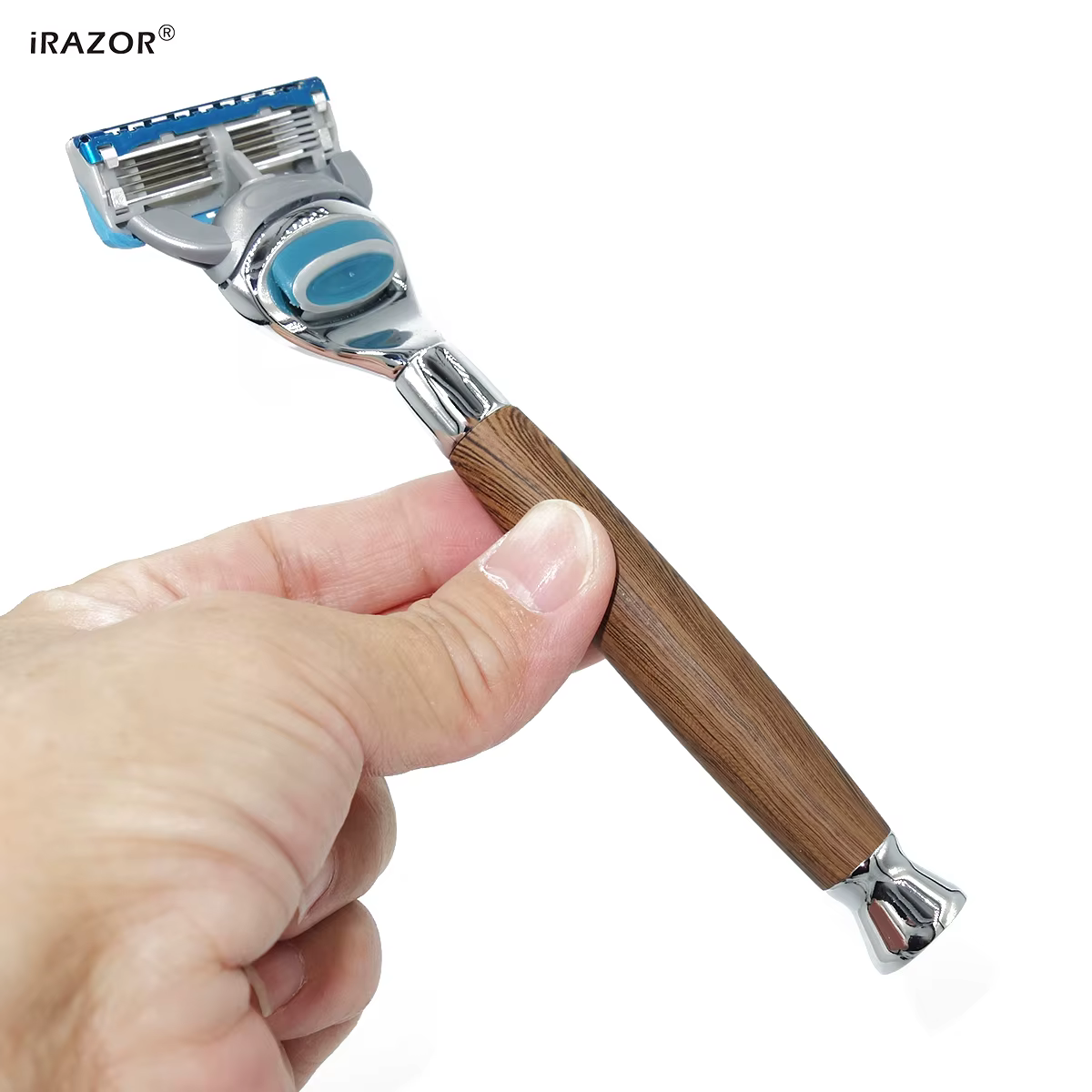 IRAZOR classique 5 couches Fusion sécurité rasoir manuel homme
