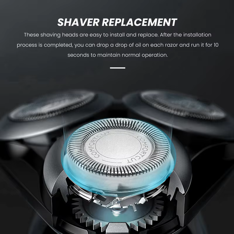 Têtes de rechange pour rasoir électrique Philips SH30/50/52