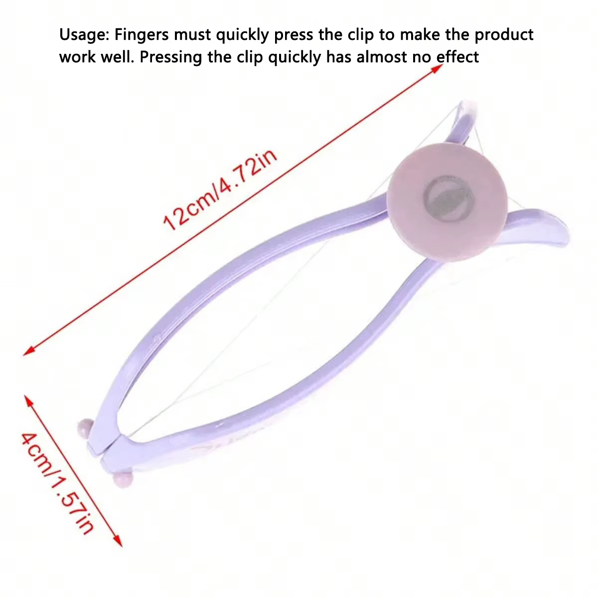 Épilateur facial portable