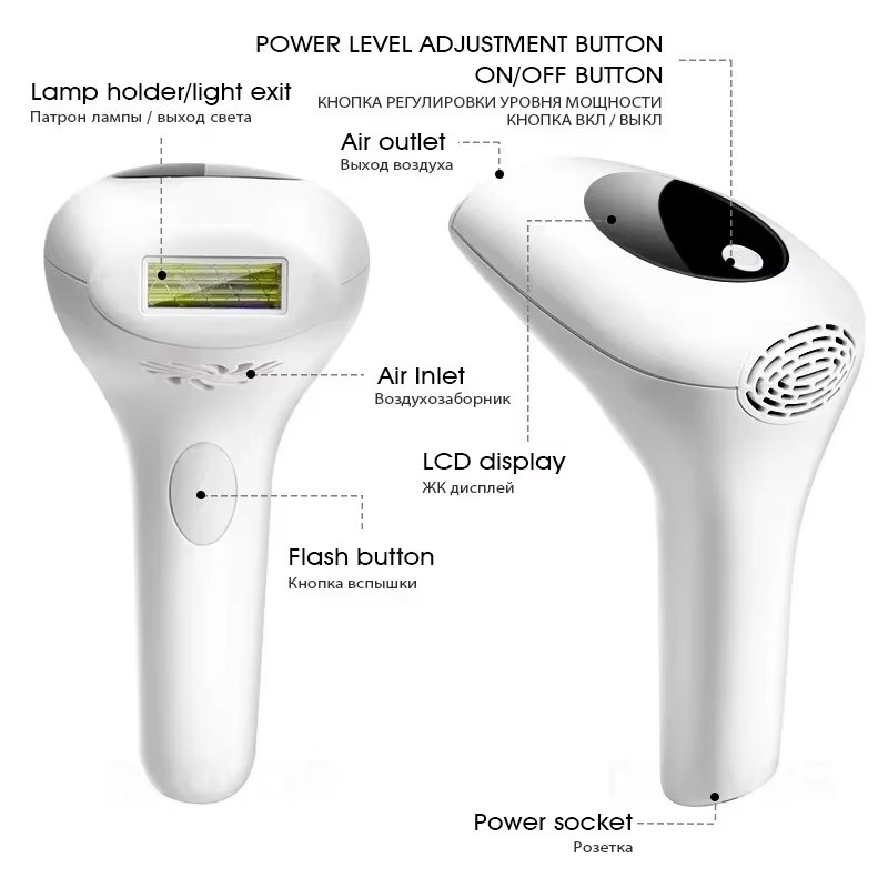 900000 Flashs Laser épilateur Instrument Permanent IPL épilation appareils à usage domestique glace fraîche indolore