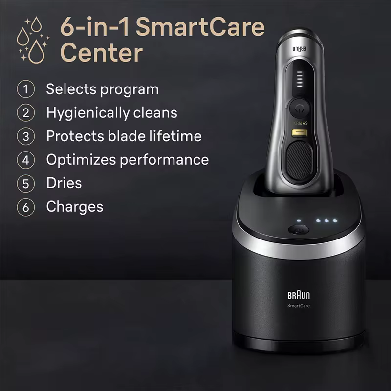 Braun Smart Cleaning Center 5430I Centre de soins pour rasoir électrique intelligent 6 en 1
