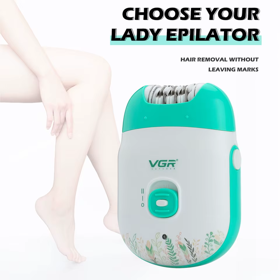Original VGR Rechargeable femmes épilateur électrique femme