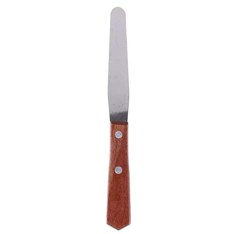1 spatule à cire en acier inoxydable