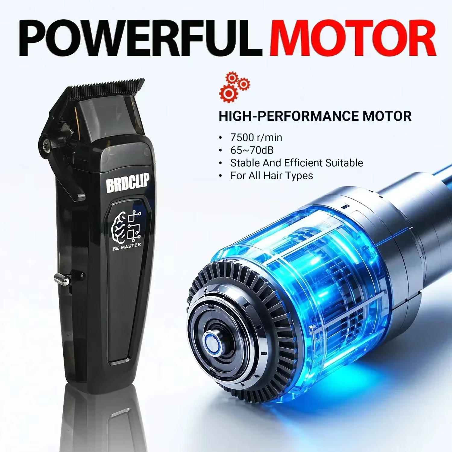 Tondeuse à cheveux électrique professionnelle BRD 106 617 609