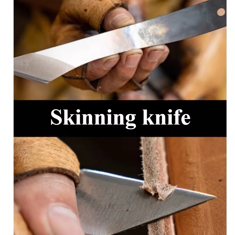 Couteau de coupe du cuir fait à la main, bricolage, sac à chaussures en cuir, artisanat du cuir, outils de coupe, outils auxiliaires de coupe des bords pour la coupe