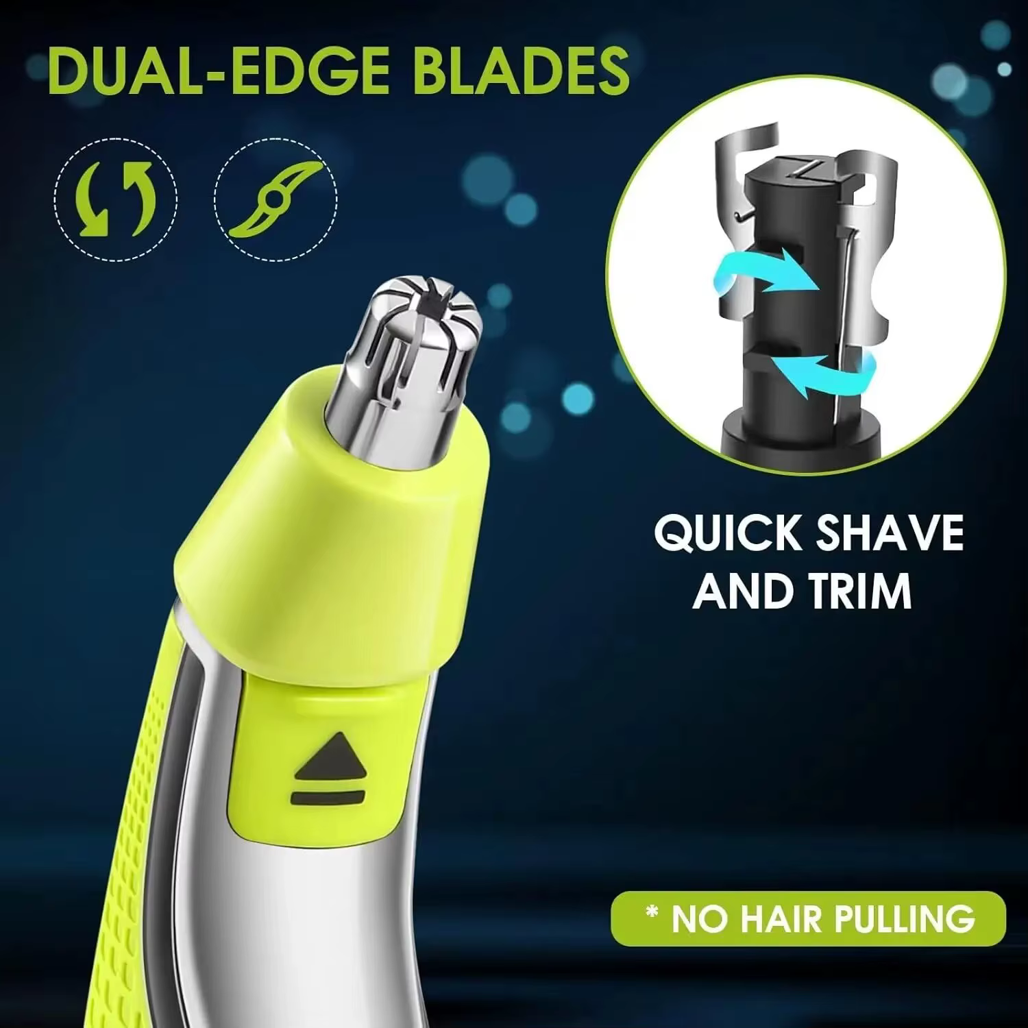 Lame de rechange 360 pour rasoir électrique compatible OneBlade QP/2520 QP/2630 QP/2515 QP/6510 QP/6520 QP/6531 QP/2724