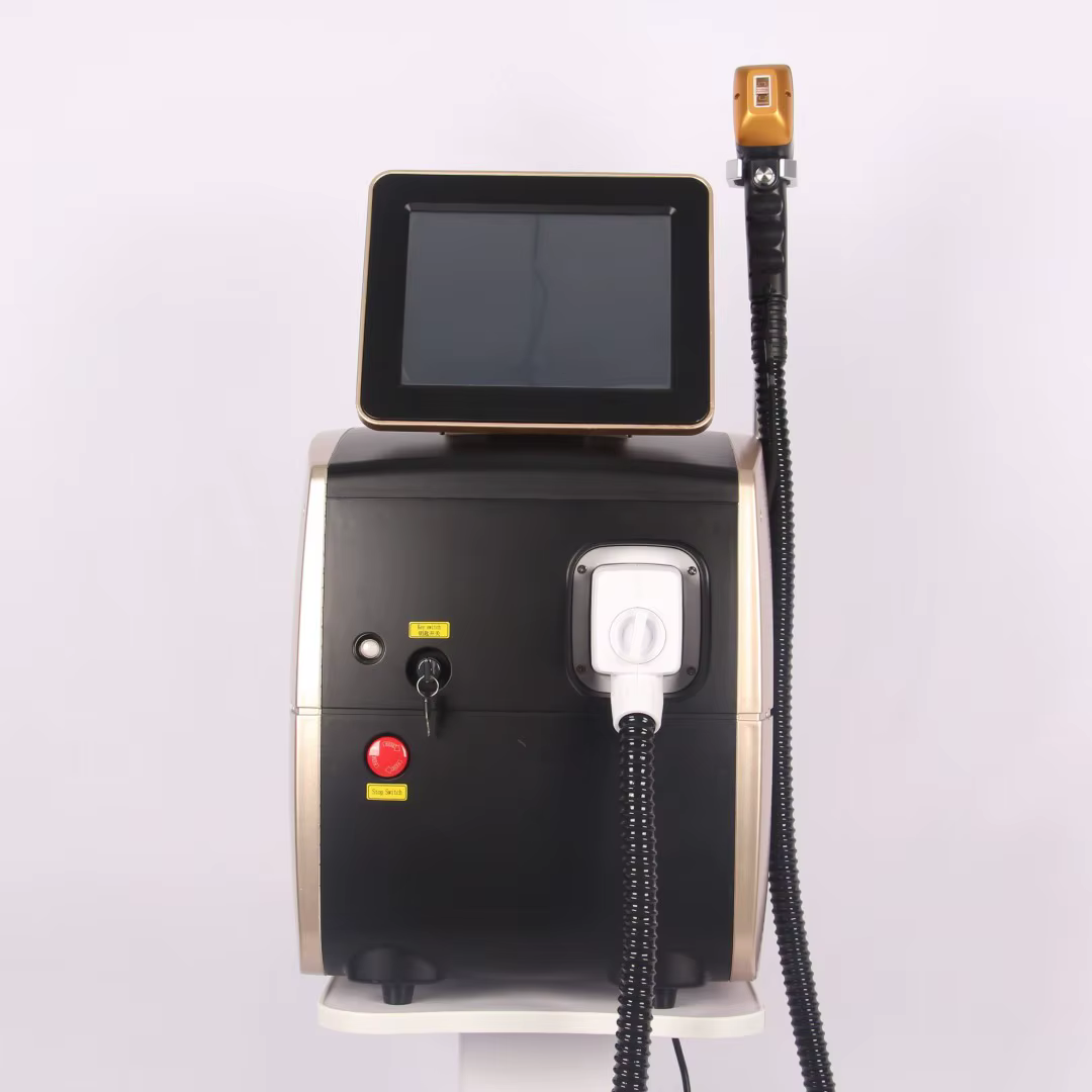 Machine d'épilation à diode 808nm 755 1064 Alexander Nd:YAG