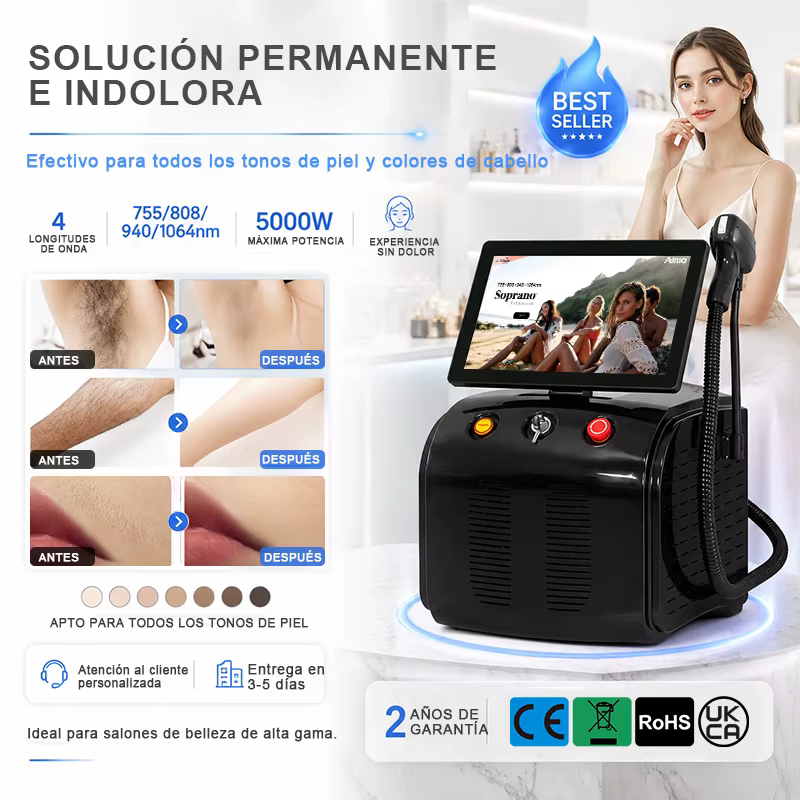 Machine d'épilation au laser