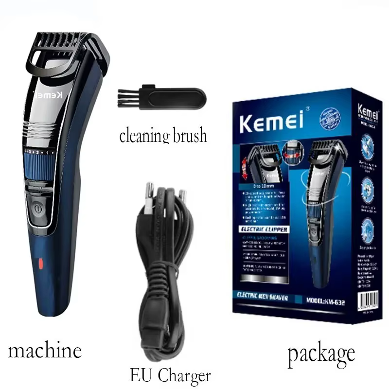 Kemei 632-Tondeuse à barbe réglable pour hommes