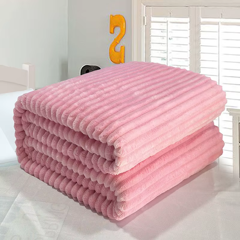 Couverture polaire verticale haute poids, douce et sans perte, pour la sieste au bureau, moelleuse et durable, adaptée à plusieurs scénarios