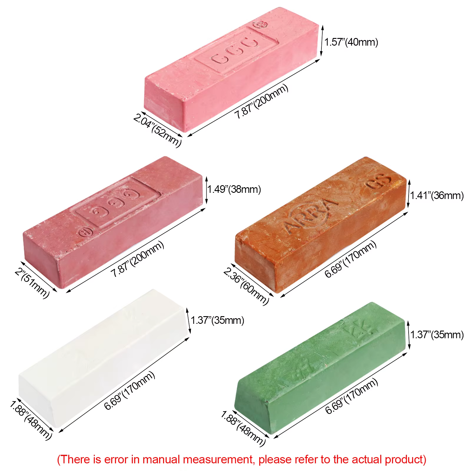 Cire de polissage pour métal en acier inoxydable, pâte de polissage solide pour métal, pâte de polissage Abrasive en alumine, composé de polissage