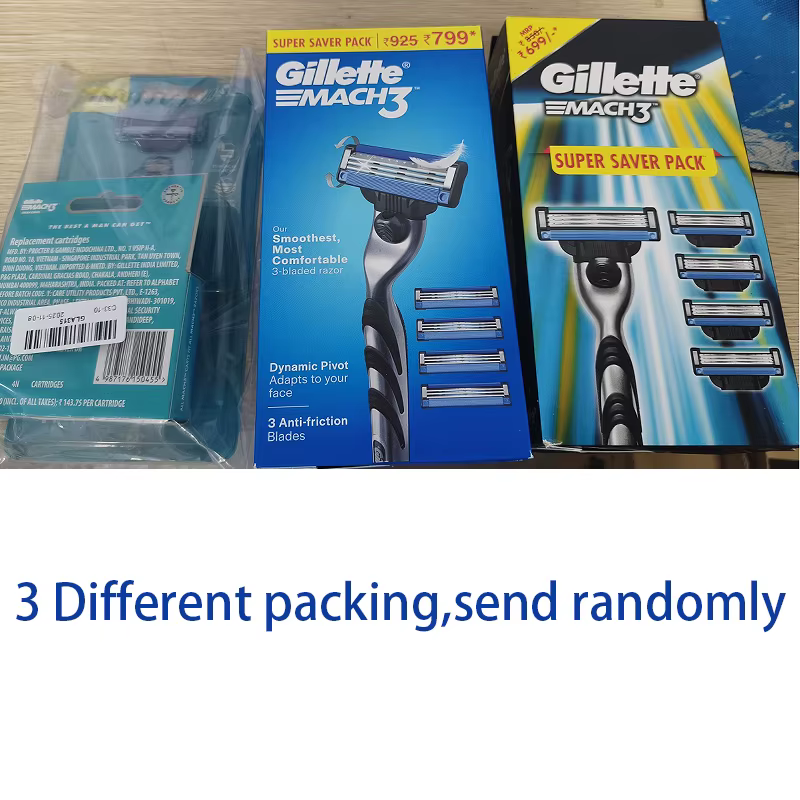 Ensemble de rasoirs Gillette Mach3 pour hommes