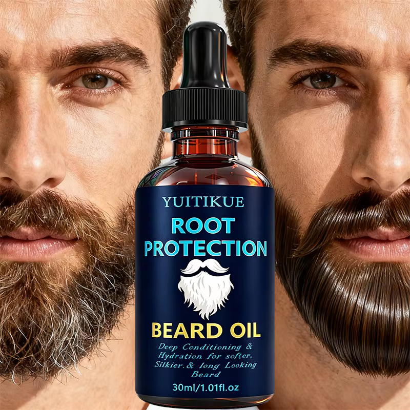 Huile de protection des racines de la barbe 30ml YUITIKUE