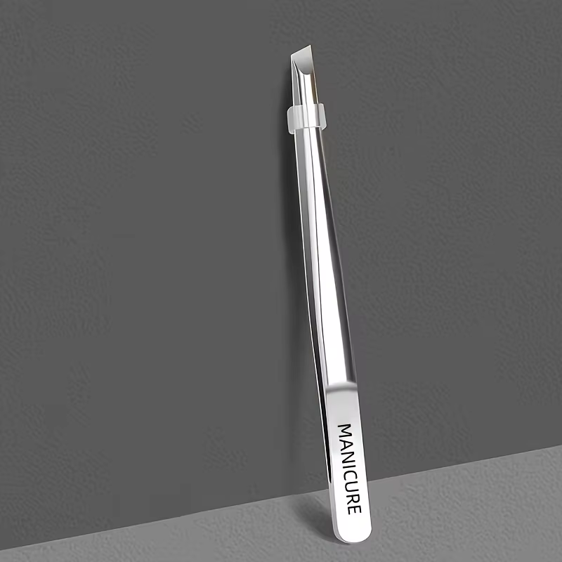 Pince à épiler en acier inoxydable pour la suppression des poils et des sourcils