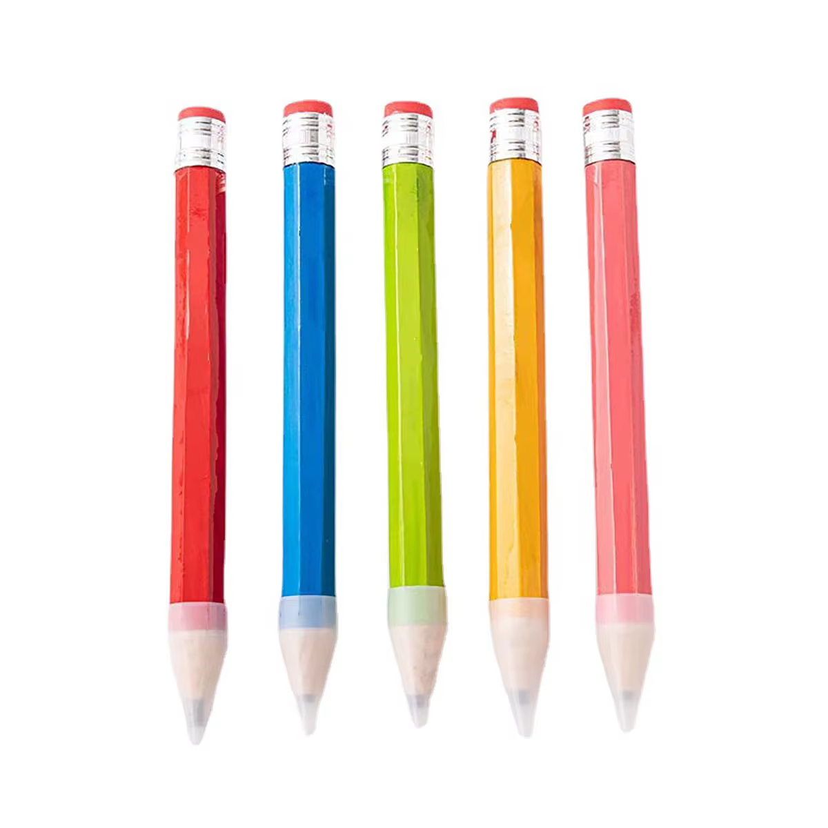 34cm crayon géant pour peintre artiste étudiant grand crayon en bois avec gomme papeterie nouveauté jouet école fournitures de bureau cadeau