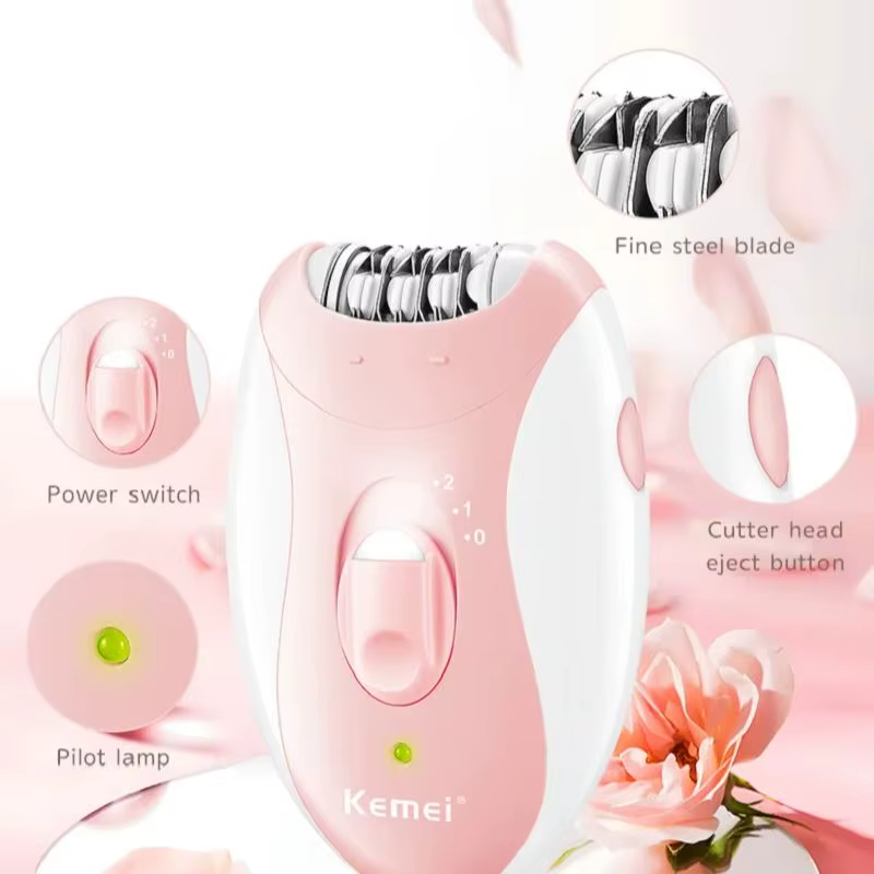 Épilateur électrique Kemei pour femme