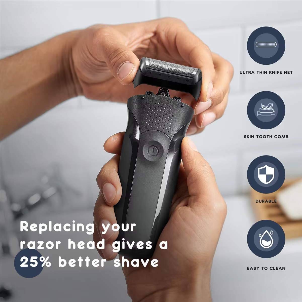 Feuille et coupe pour Braun Cruzer 10B 20B