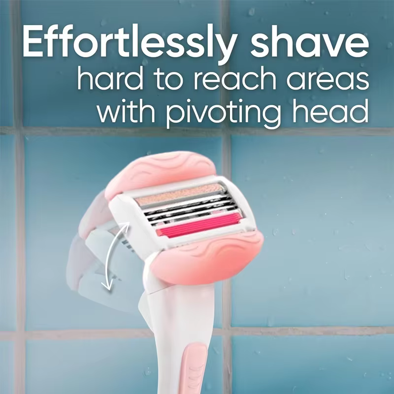 Gillette Venus rasoir pour femme ComfortGlide recharge de lame de thé blanc lames de rechange à 3 couches rasage lisse pour toute la peau