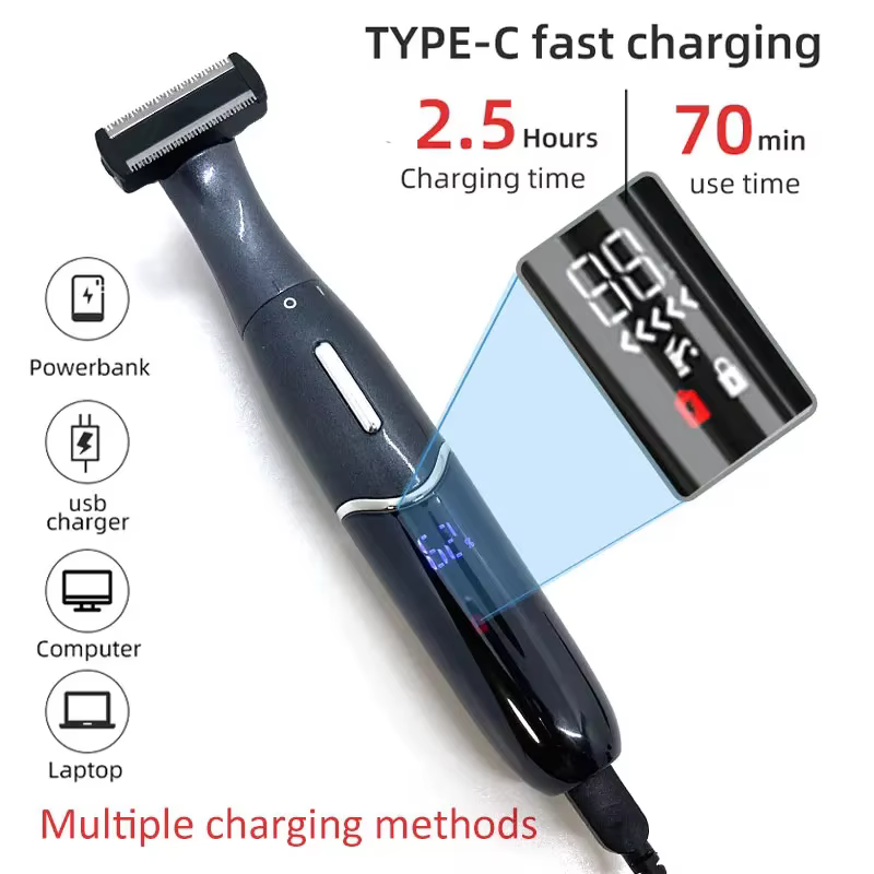 Épilateur électrique 6 en 1 pour femmes et hommes