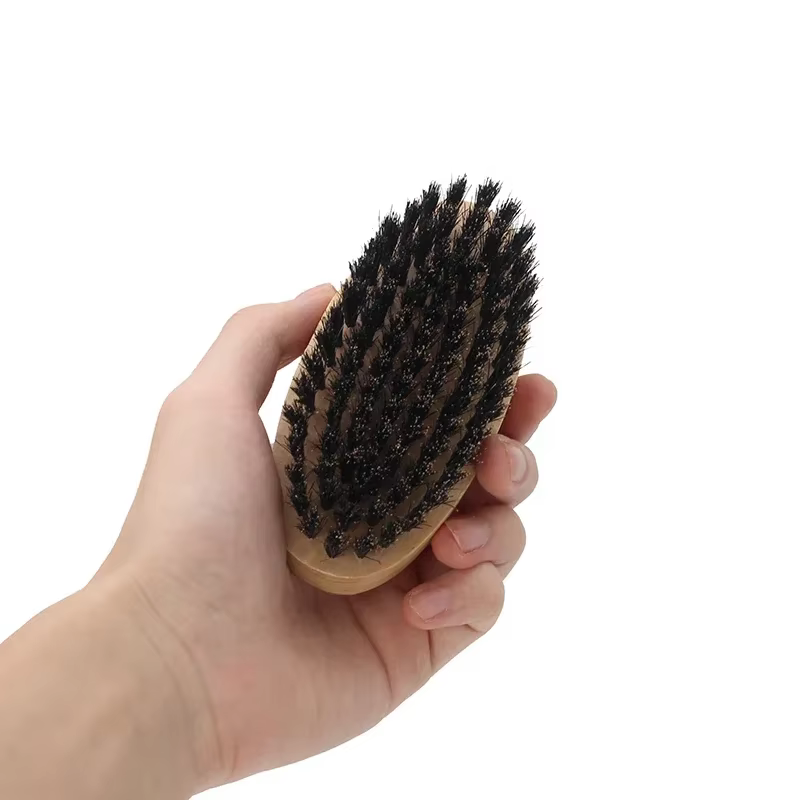Brosse à barbe en bois pour hommes