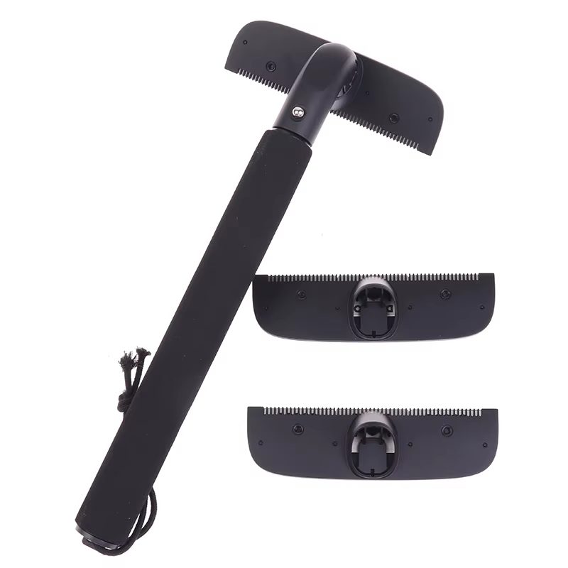 1 ensemble de rasoir réglable et extensible pour le dos