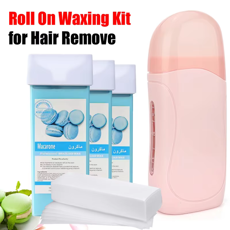 Kit d'épilation unisexe 2026 : Crème dépilatoire roll-on